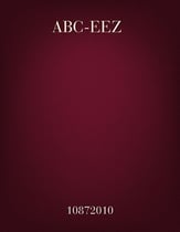 ABC-eez Unison choral sheet music cover